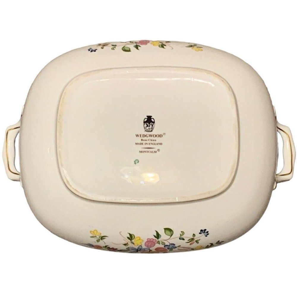 WEDGWOOD Montcalm Covered Vegetable Dish/ Tureen England - Picture 5 of 8